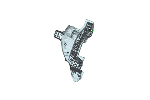 Semi-Monocoque Rear Floor Assembly
